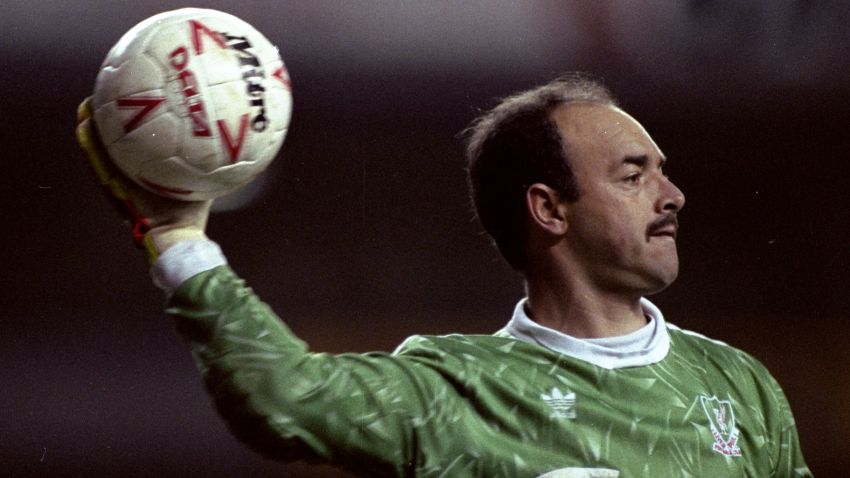 21 Mar 1990:  Portrait of Liverpool Goalkeeper Bruce Grobbelaar during a Barclays League Division One match against Tottenham Hotspur at White Hart Lane in London. Tottenham Hotspur won the match 1-0. \ Mandatory Credit: Ben  Radford/Allsport