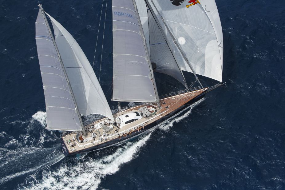 Sojana might exude luxury but she is fast too, having crossed the Atlantic in nine days and 10 hours. She can reach speeds of 20 knots downwind.