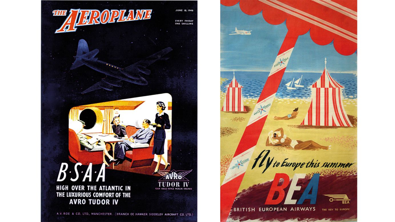 100 years of vintage posters from British Airways (photos) | CNN
