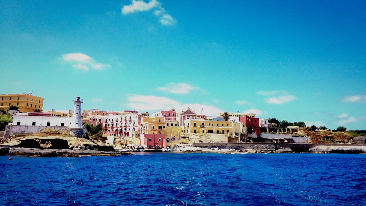 <strong>Mermaid myth:</strong> In a fishy fight for provenance, two Italian locations claim ownership of ancient myths of mermaids and sirens. Naples and the tiny island of Ventotene (pictured) both trade on the sirens' call. 