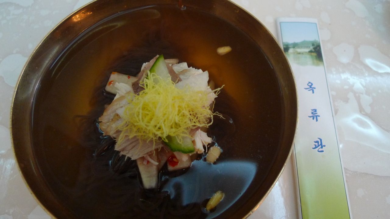 The famous Pyongyang noodles.