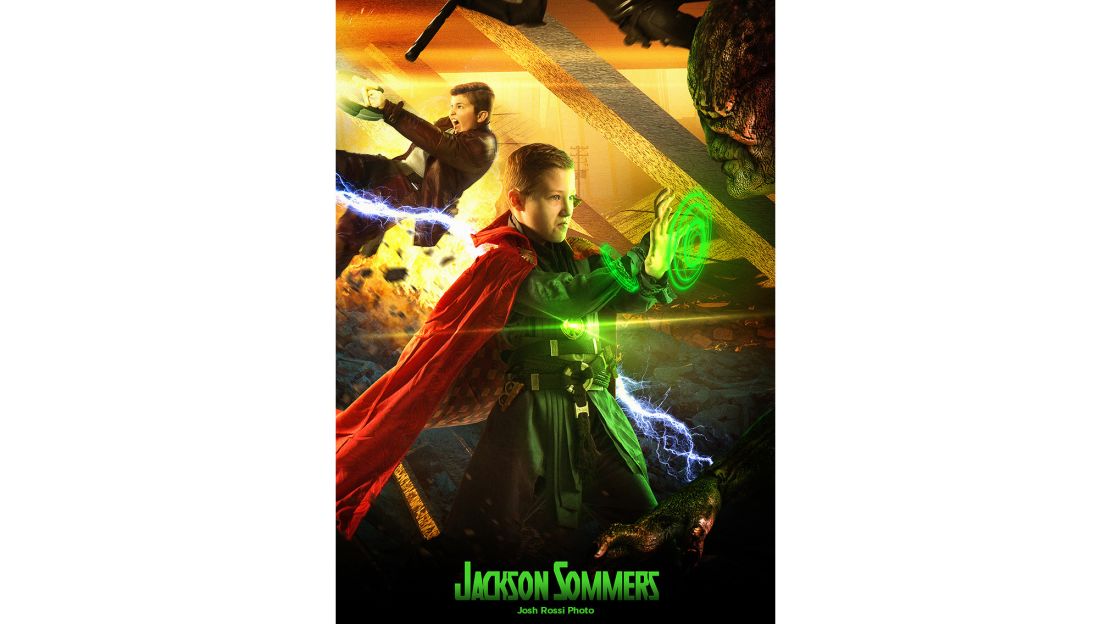 Twelve-year-old Jackson Sommers says he relates to his character, Dr. Strange, because both experience challenges using their bodies -- but overcome them by using their brains.