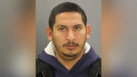 Armando Juarez, shown in a booking photo, is suspected of shooting three people.