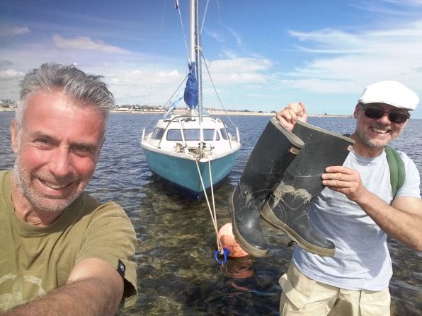 Selby, a sailing writer and author, navigated his £2,000 ($2,800) boat over 340 miles from the east coast of England to the Southampton Boat Show on the south coast in 2016.