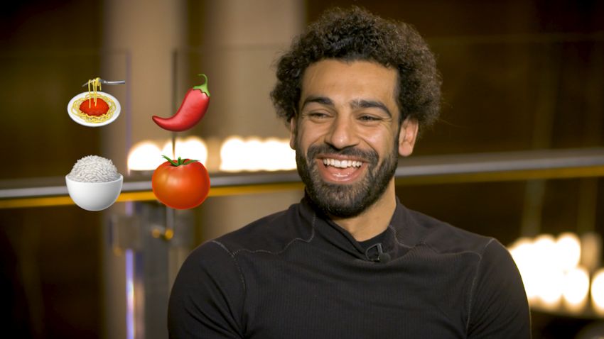 mo salah food tease