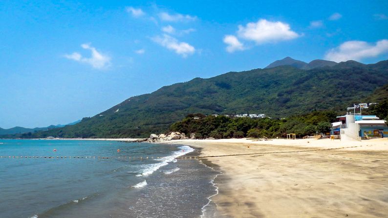 <strong>Tong Fuk Beach: </strong>A small strip of sand on Lantau Island's southern coast, Tong Fuk Beach offers the best of both worlds. It's within walking distance of the more popular Cheung Sha beaches (pictured here), where you'll find beach bars such as <a href="index.php?page=&url=https%3A%2F%2Fbathers.com.hk%2F" target="_blank" target="_blank">Bathers</a> beach bar and restaurant.