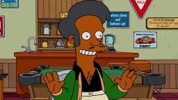 THE SIMPSONS: Apu tells Marges congregation how they can collect enough money to repair their church in the all-new Sky Police episode of THE SIMPSONS airing Sunday, March 8 (8:00-8:30 PM ET/PT) on FOX. (Photo by FOX via Getty Images)