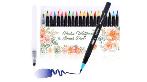 <strong>Ohuhu Watercolor Brush Marker Pens ($16.49; </strong><a href="https://amzn.to/2I1tKIr" target="_blank" target="_blank"><strong>amazon.com</strong></a><strong>) </strong>