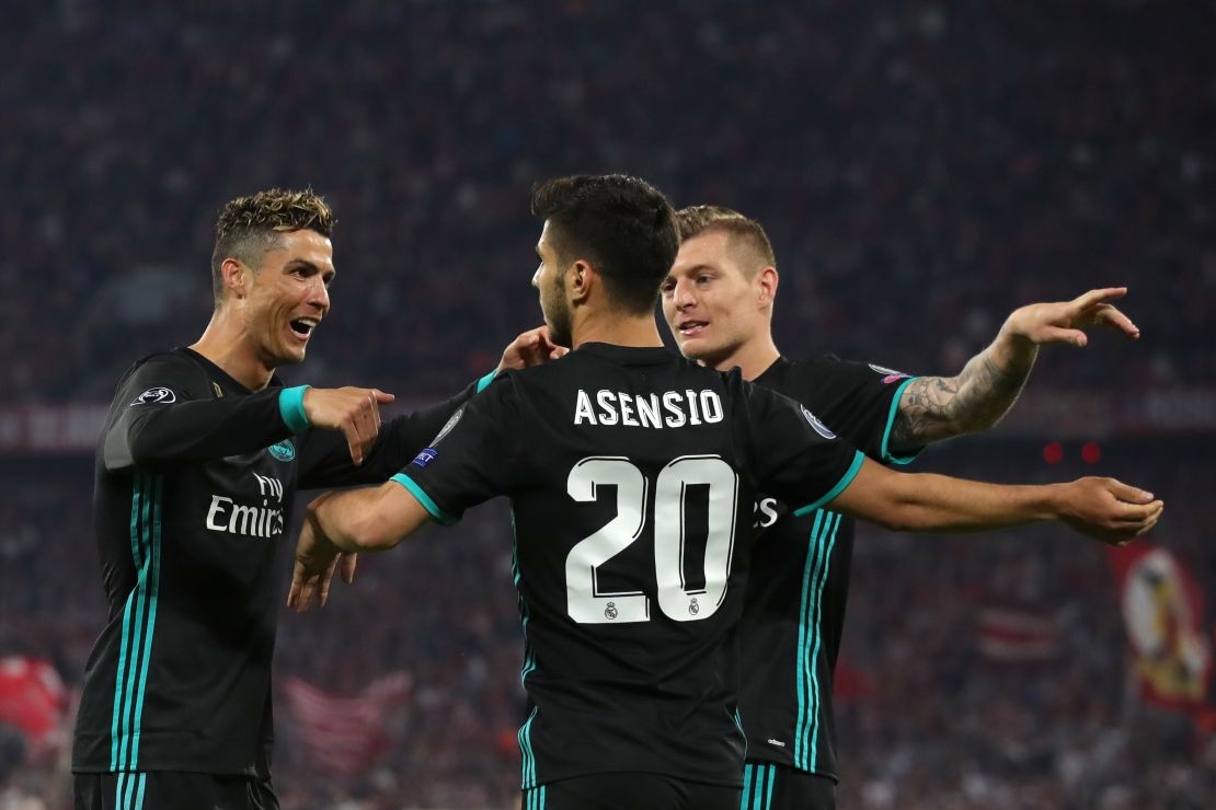 And Marco Asensio scored the winner early in the second half. 