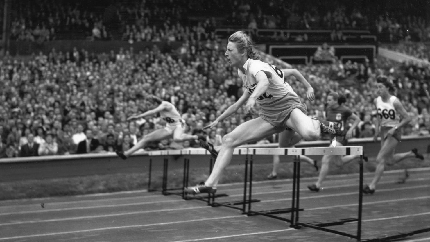 Dutch athlete Fanny Blankers-Koen went where no other woman had gone before or since...