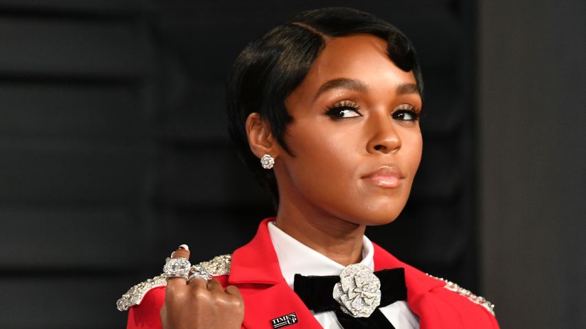 Janelle Monae attends the 2018 Vanity Fair Oscar Party hosted by Radhika Jones at Wallis Annenberg Center for the Performing Arts on March 4, 2018 in Beverly Hills, California.  (Photo by Dia Dipasupil/Getty Images)