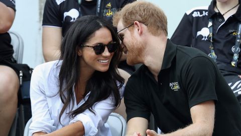 Meghan first appeared alongside Harry at the Invictus Games in Canada in September last year. 