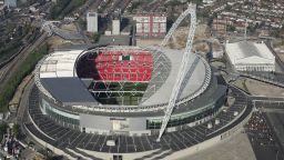 LONDON - APRIL 20:  The new Wembley stadium on April 20, 2007 in north London, England.  (Photo by Mike Hewitt/Getty Images)
