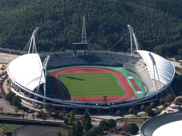 <strong>What: </strong>Kumamoto Stadium<br /><strong>Capacity:</strong> 32,228<br /><strong>Where:</strong> Kumamoto City, Kumamoto Prefecture<br /><strong>Matches:</strong> France vs Tonga; Wales vs Uruguay