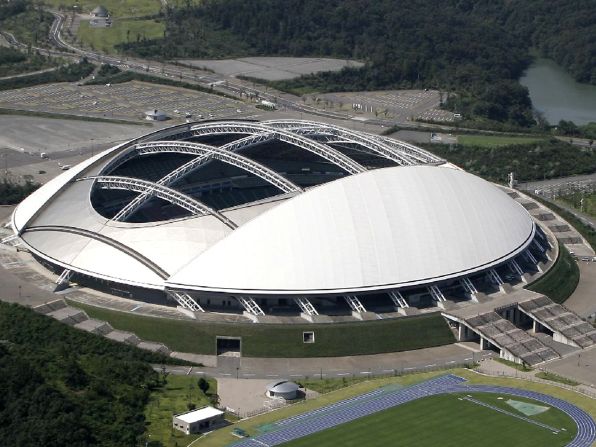 <strong>What: </strong>Oita Stadium<br /><strong>Capacity:</strong> 40,000<br /><strong>Where: </strong>Oita Prefecture<br /><strong>Matches: </strong>New Zealand vs Canada; Australia vs Uruguay; Wales vs Fiji; Quarterfinals 1  & 3 