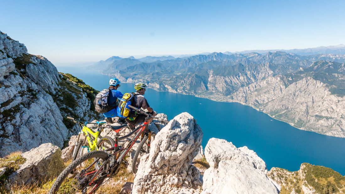 <strong>Bike haven: </strong>Lake Garda is already a major draw for the cyclists who enjoy trails leading into the foothills of the nearby Dolomite mountain range. 