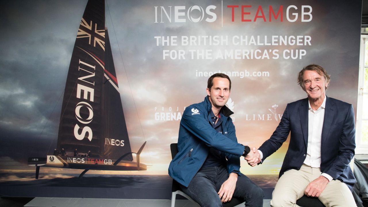 Ben Ainslie ends Land Rover deal with £153m America's Cup sponsorship from Jim Ratcliffe's INEOS.