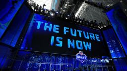 ARLINGTON, TX - APRIL 26:  A view of the NFL Draft theater prior to the start of the first round of the 2018 NFL Draft at AT&T Stadium on April 26, 2018 in Arlington, Texas.  (Photo by Tom Pennington/Getty Images)