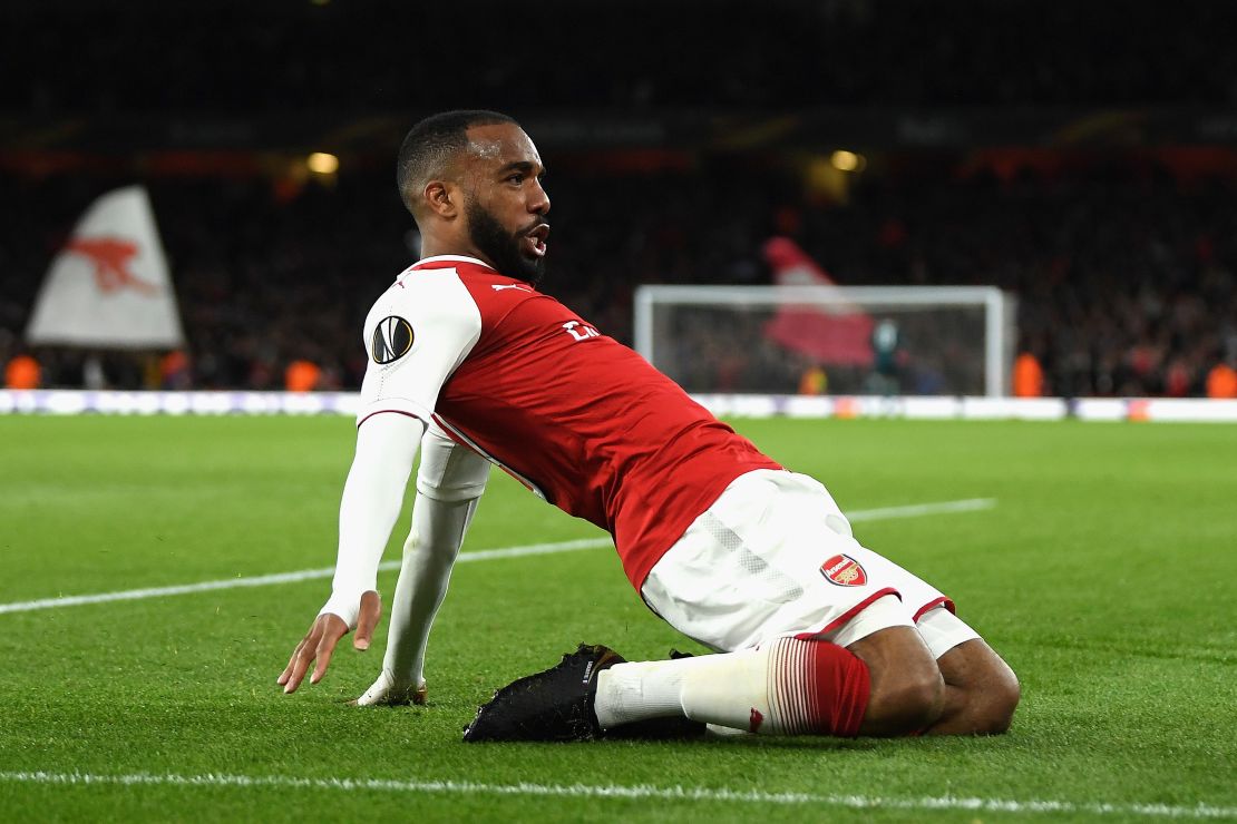 Lacazette joined Arsenal from French club Lyon at the start of the season. Lyon's stadium will host the Europa League final.