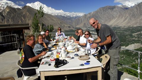 <strong>Hunza Valley: </strong> "In Hunza [a mountainous valley in the Gilgit-Baltistan region], you can sit on the rooftop at your hotel having breakfast and you've got seven 7,000 meter peaks all around you, which is pretty incredible," says Wild Frontiers founder Jonny Bealby. 