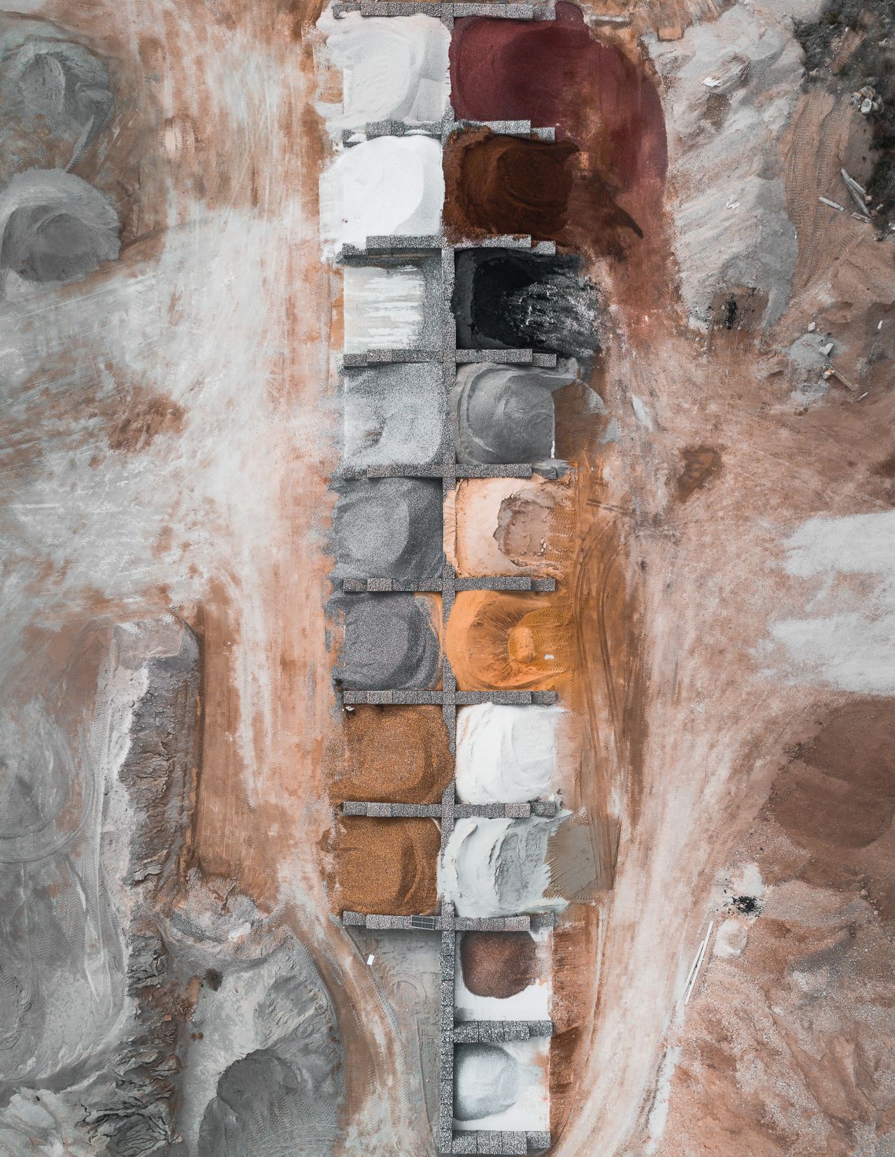 Hegen shot images in Spain and souther France using a mix of drones, hot air balloons, helicopters and planes.