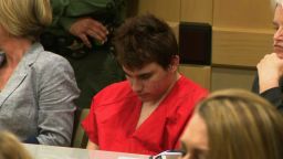 Parkland school shooter Nikolas Cruz  in court on Friday.