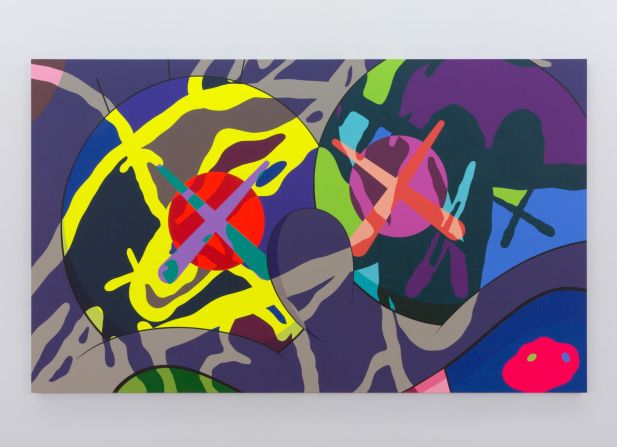 The work of New York-based artist KAWS is currently on show at the <a  target="_blank" target="_blank">Galerie Perrotin</a> in Hong Kong. 