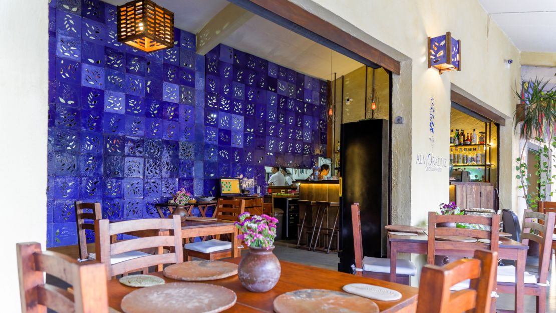 For traditional Oaxacan food in a glam setting, head to Almoraduz.