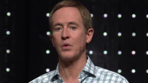 The Rev. Andy Stanley, an author and founder of North Point Ministries, says he never sets out to preach a great sermon. He tries to preach a sermon that moves people to take action.