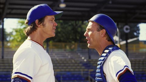 <strong>"Bull Durham"</strong>: Tim Robbins and Kevin Costner star in this sports rom-com about a fan and some minor league baseball players. <strong>(Hulu) </strong>