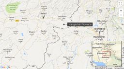 nangarhar afghanistan map