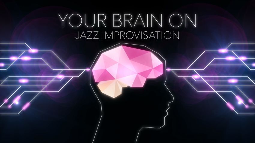 your brain on jazz improv card