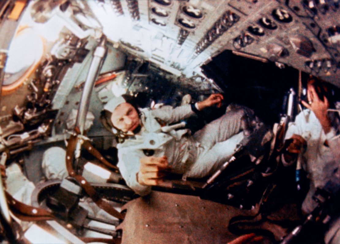 Frank Borman, commander of Apollo 8.