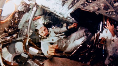 Frank Borman, commander of Apollo 8.