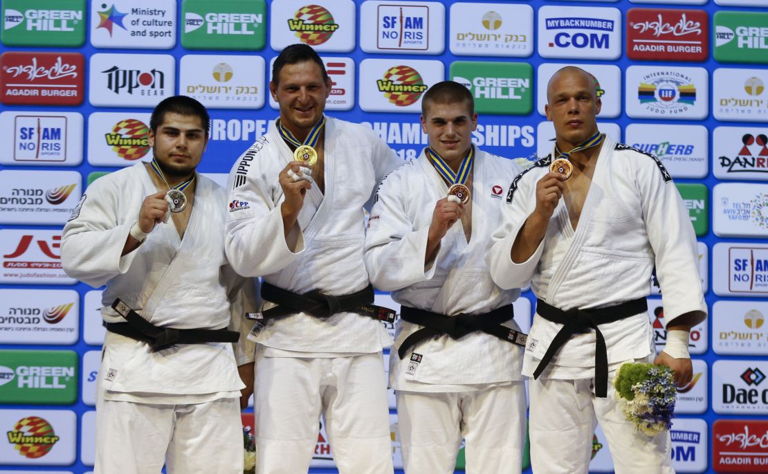 Krpalek defeated Tamerlan Bashaev of Russia to be crowned European heavyweight champion
