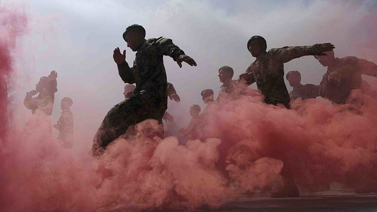 Afghan National Army officers are seen at a graduation ceremony in Kabul in 2011.