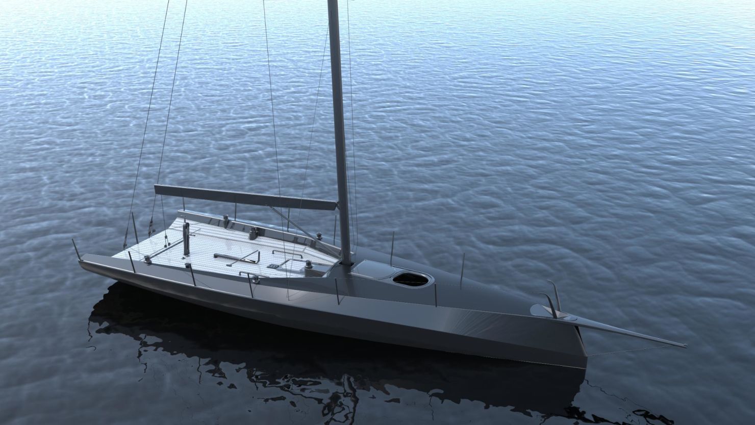 Niklas Zennstrom's new Ran racing yacht features a revolutionary electric motor. 