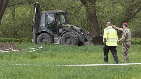 The UK's Royal Military Police are starting a search of a riverbank this week in Paderborn, Germany.