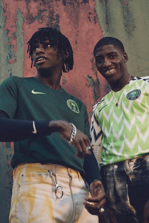 The kit is also reminiscent of what the Nigerian team wore at the 1994 World Cup, its debut at the tournament. 