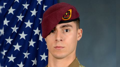 Spc. Gabriel D. Conde, of Colorado, was killed in combat last week. 