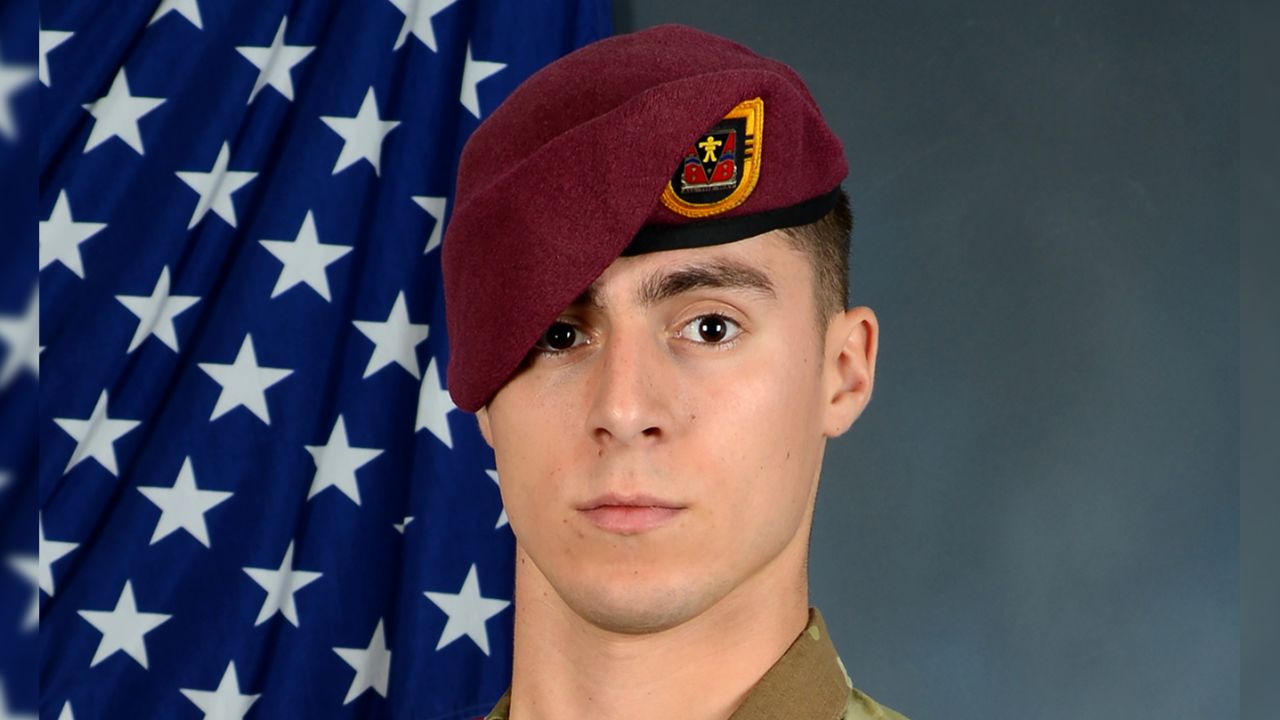 Spc. Gabriel D. Conde, of Colorado, was killed in combat last week.