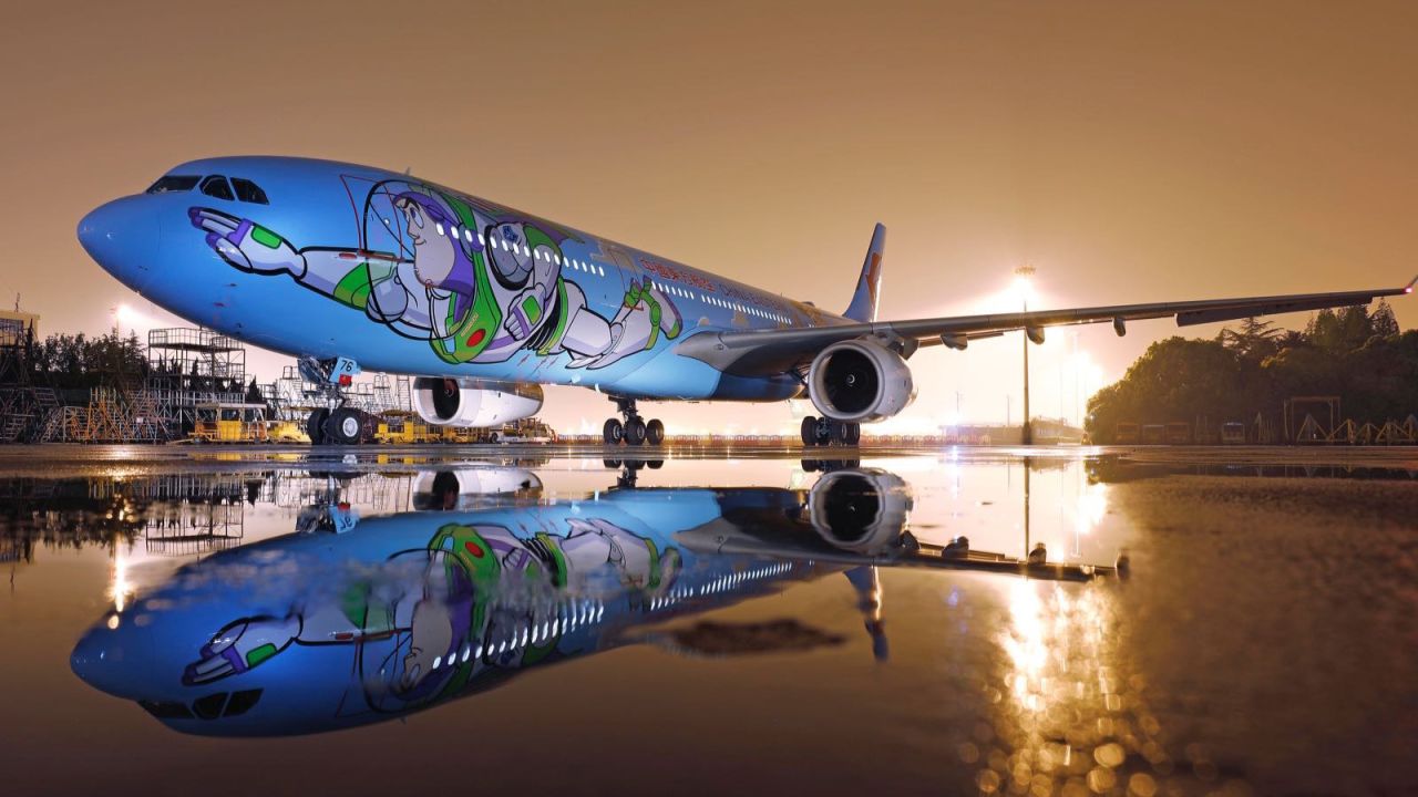 <strong>Immersive experience</strong>: Now you can channel Buzz Lightyear and ascend to the skies in this fun new "Toy Story"-themed aircraft.