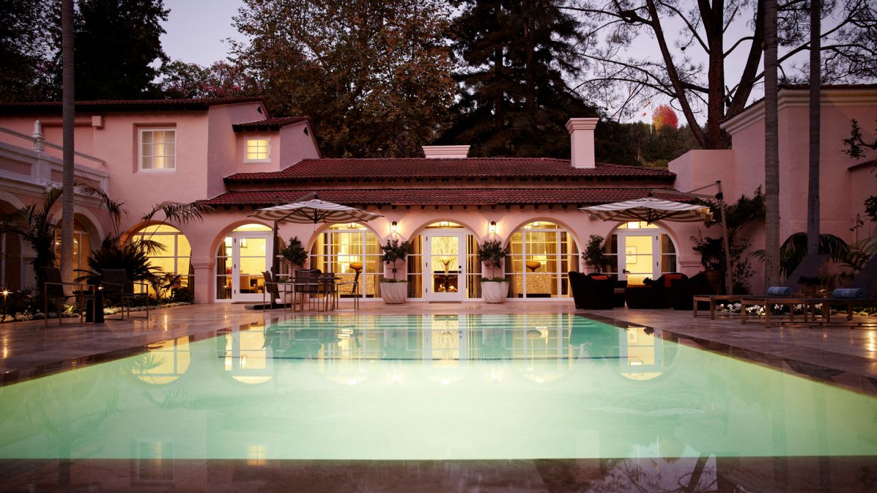 <strong>Hotel Bel-Air, the Dorchester Collection, Los Angeles: </strong>This hotel is as exclusive as it gets, featuring 103 secluded rooms and suites, many of which hold wood-burning fireplaces, patios and heated pools.
