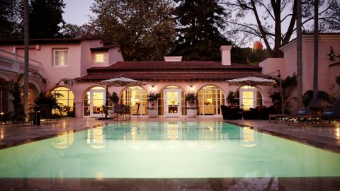 The Hotel Bel-Air in Los Angeles is one of the hotels that Clooney has cited in his call for a boycott.