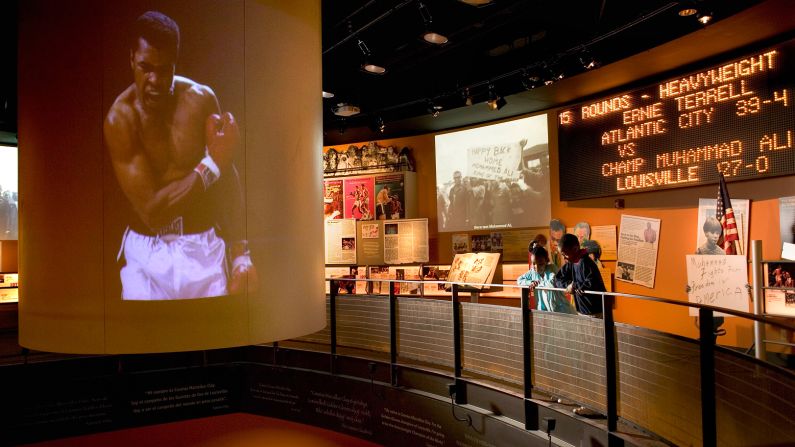 <strong>The Greatest:</strong> Celebrated boxer Muhammad Ali was a Louisville native. His legacy is protected and propelled forward at the Muhammad Ali Center downtown.