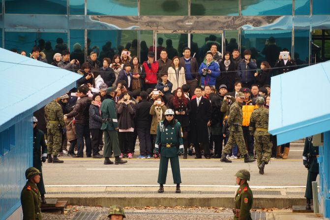 <strong>Tourist magnet:</strong> "Panmunjom is the most-visited part of the DMZ, from both sides," says Simon Cockerell, managing director of Koryo Tours. "This is where you can see the front line up close, and even cross it within (the conference room)."