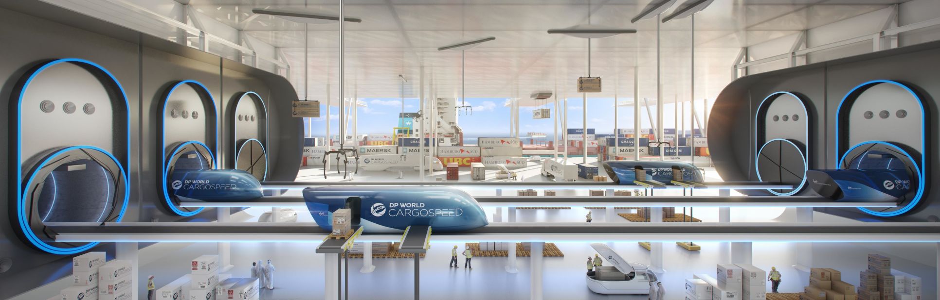 DP World Cargospeed, a collaboration between Virgin Hyperloop One and supply chain firm DP World, was recently announced in Dubai. Utilizing magnetic levitation technology, it hopes to move freight -- and people -- at over 600 mph, reducing delivery times and cutting the cost of goods transportation.<br /><br /><strong><em>Scroll through the gallery to discover more about the transport revolution sweeping Dubai.</em></strong>