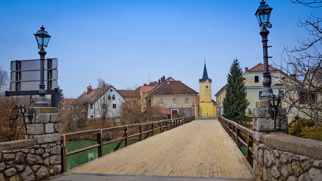 <strong>River town:</strong> Kostanjevica is a medieval town built on an island on the river Krka with three highly Instagram-worthy bridges.
