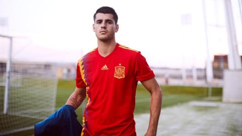 Adidas have redesigned Spain's 1994 World Cup kit for this year's competition in Russia.