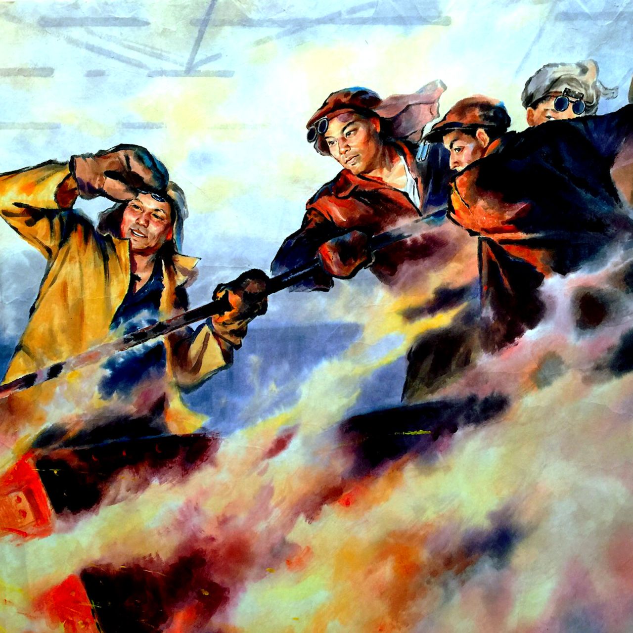 Cecioni imports artworks from Pyongyang using DHL.